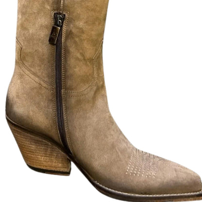 Women's Suede Knee Boots