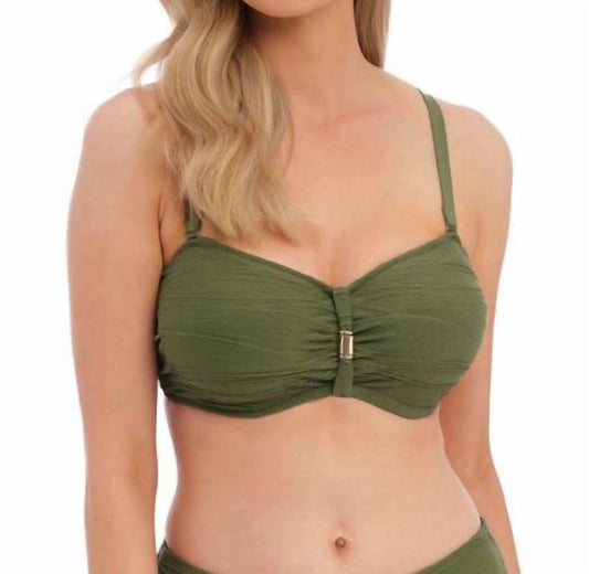 Beach Waves Bandeau Bikini Top