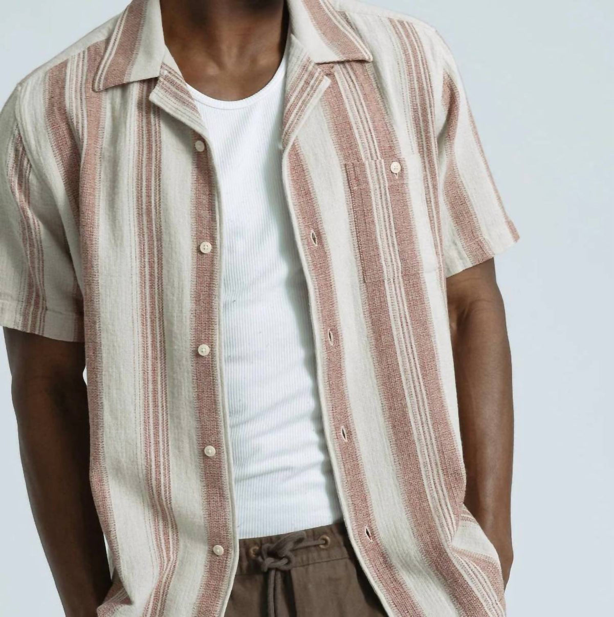 Selleck Dobby Stripe Shirt