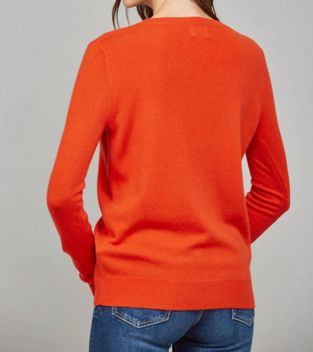 Cynthia Classic V Neck Sweater