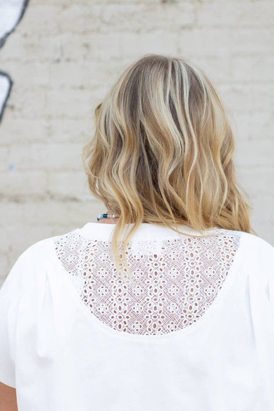Pintuck Detail Top