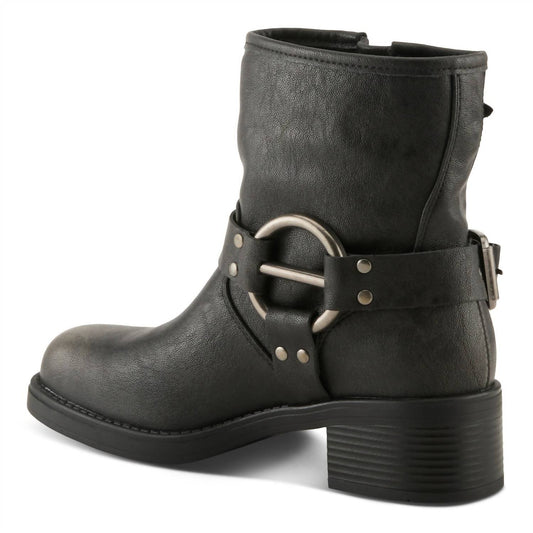 Women's L'artiste Patrizia Olwen Buckled-up Moto Boot