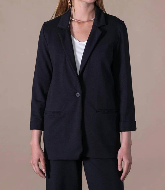 Leonie Boyfriend French Terry Blazer