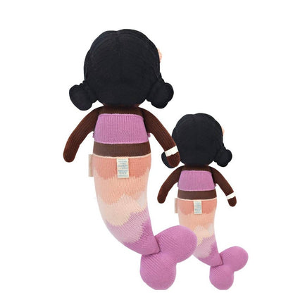 Kids Maya The Mermaid Hand Knit Doll
