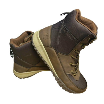Reserved Footwear New York - Men's Faux Leather Lace-up Boot - Rack Hunt