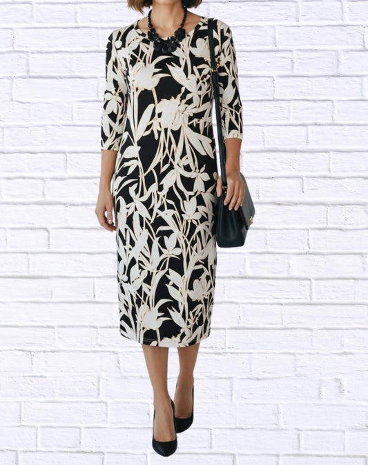 Diva USA - Floral Knit Midi Dress - Rack Hunt -