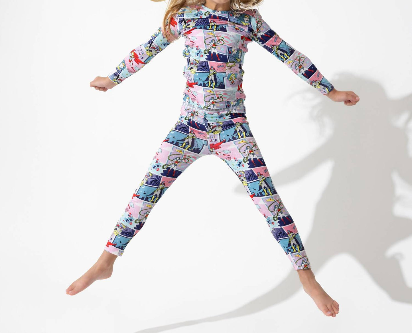 Justice League Heroines Bamboo Pajamas