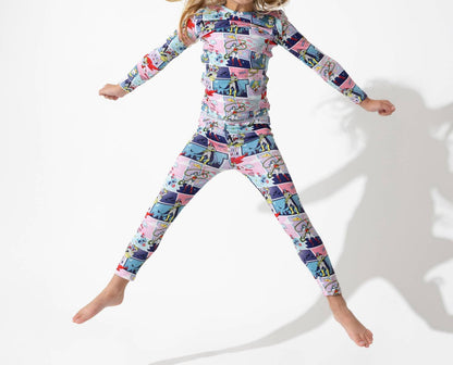 Justice League Heroines Bamboo Pajamas