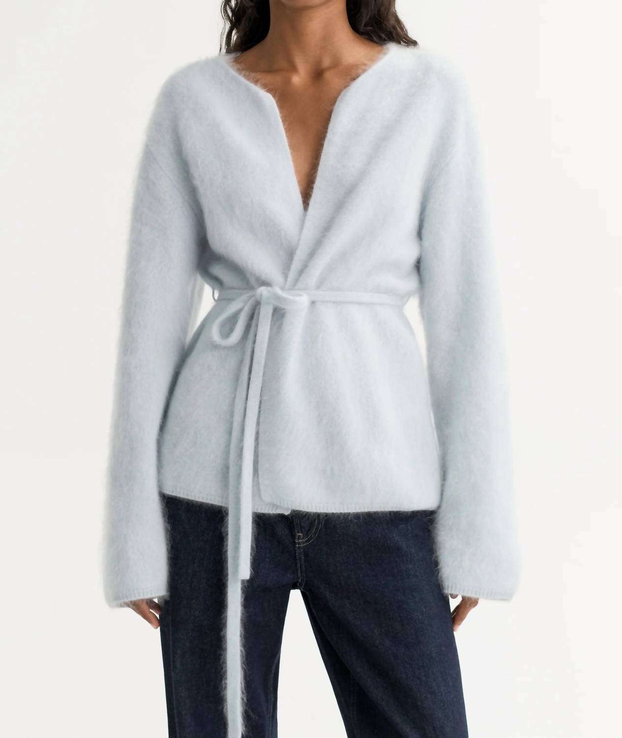 Brushed Knitted Cardigan