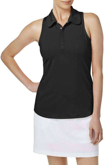 Sleeveless Golf Polo