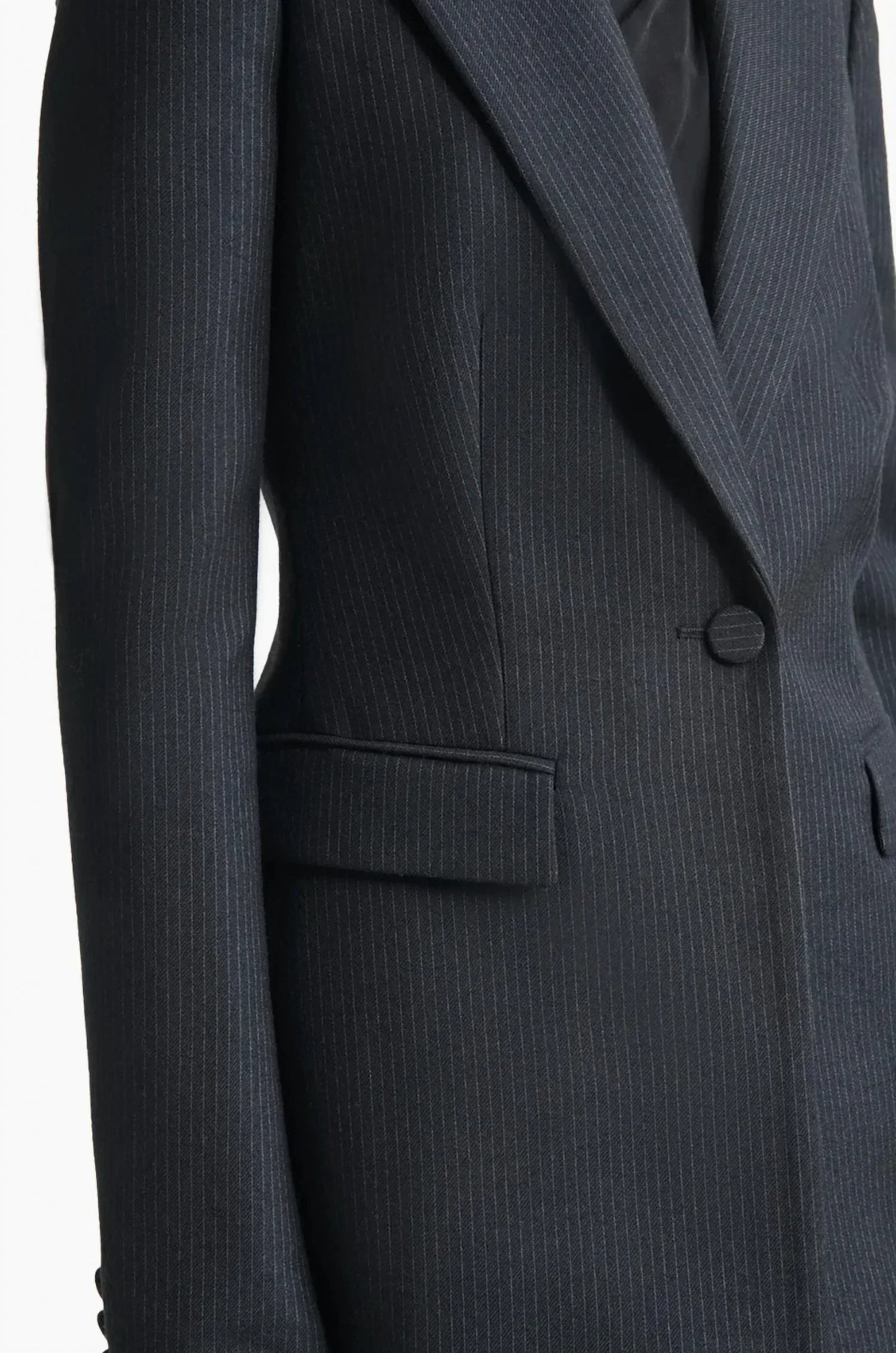 ALTUZARRA - Pinstripe Beatty Jacket - Rack Hunt