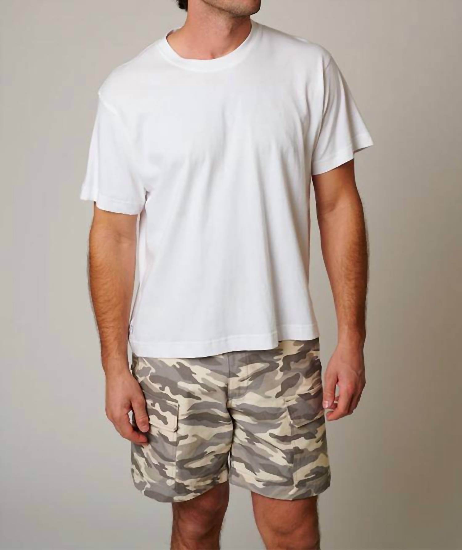 LEISURE LAB - Organic Cotton Short Sleeve Box Tee - Rack Hunt -