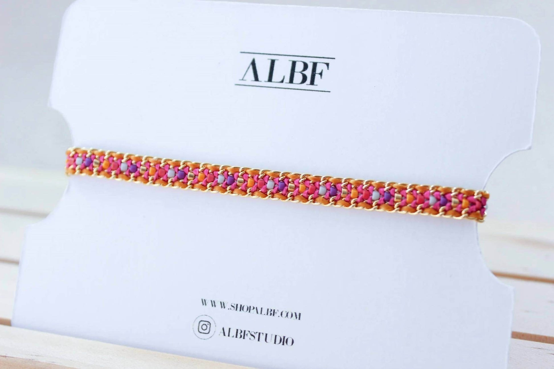 ALBF Studio - Apple of My Eye Braided Bracelet - Rack Hunt -
