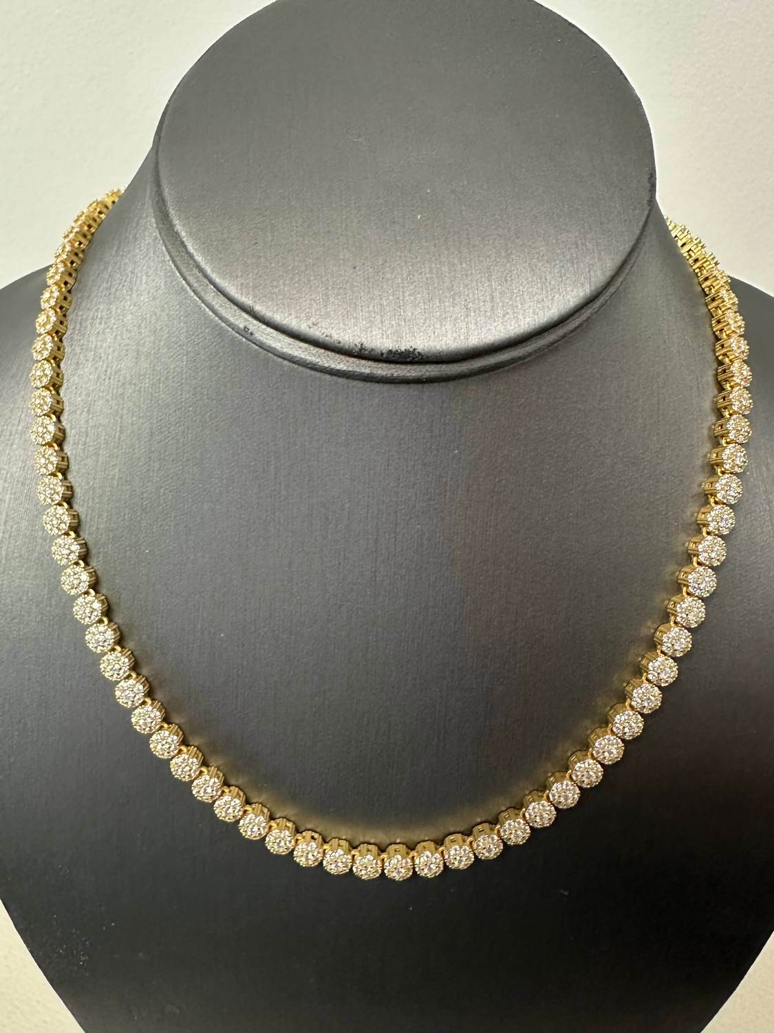 Dan's Fashion Jewelry - Semi Tennis Necklace - Rack Hunt -