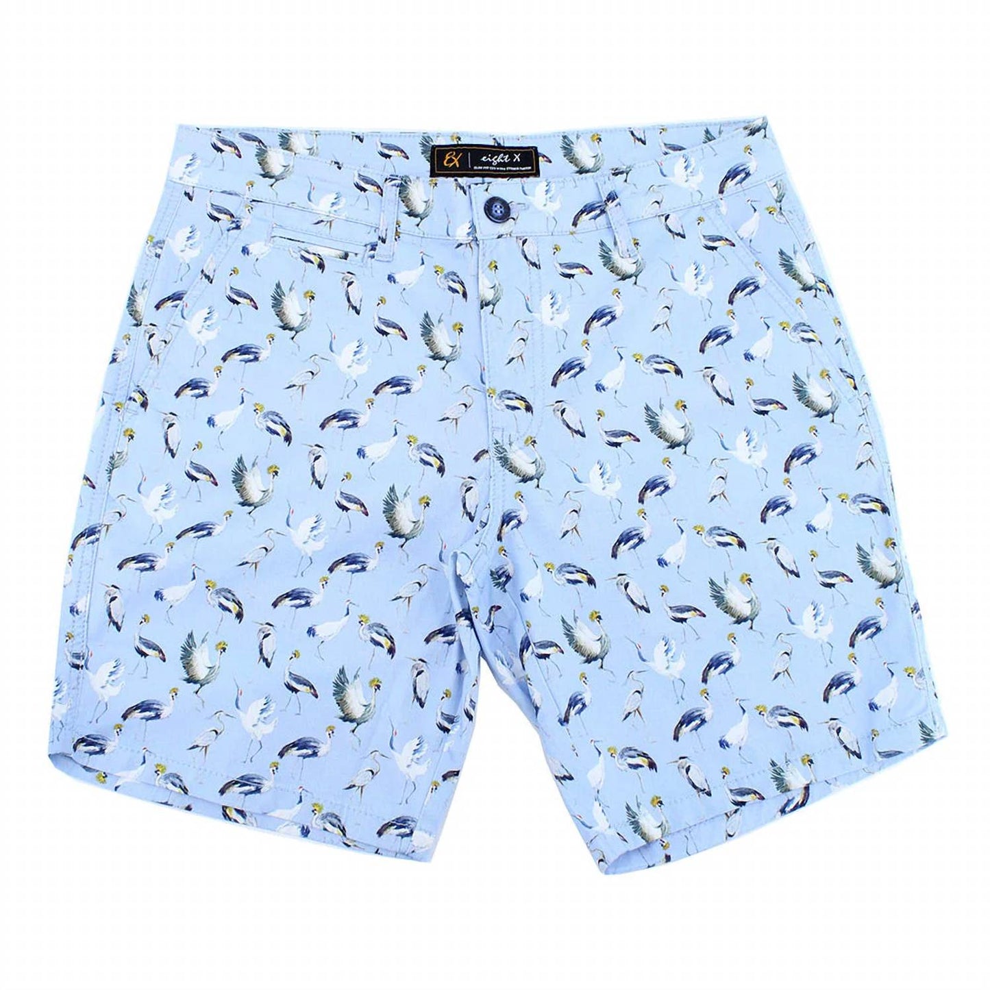 Men's Crane Print Shorts