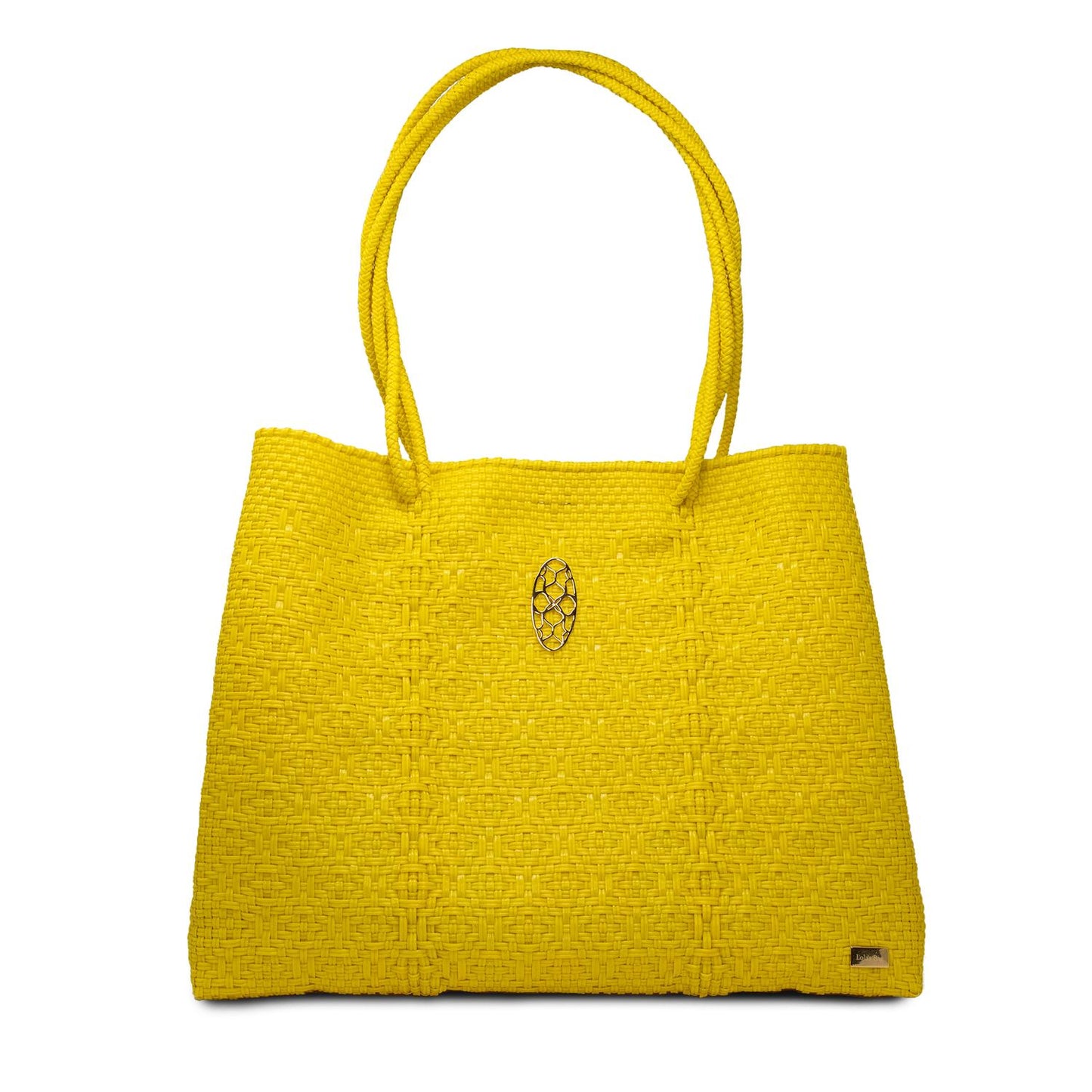 Women's Travel Woven Tote Bag With Clutch