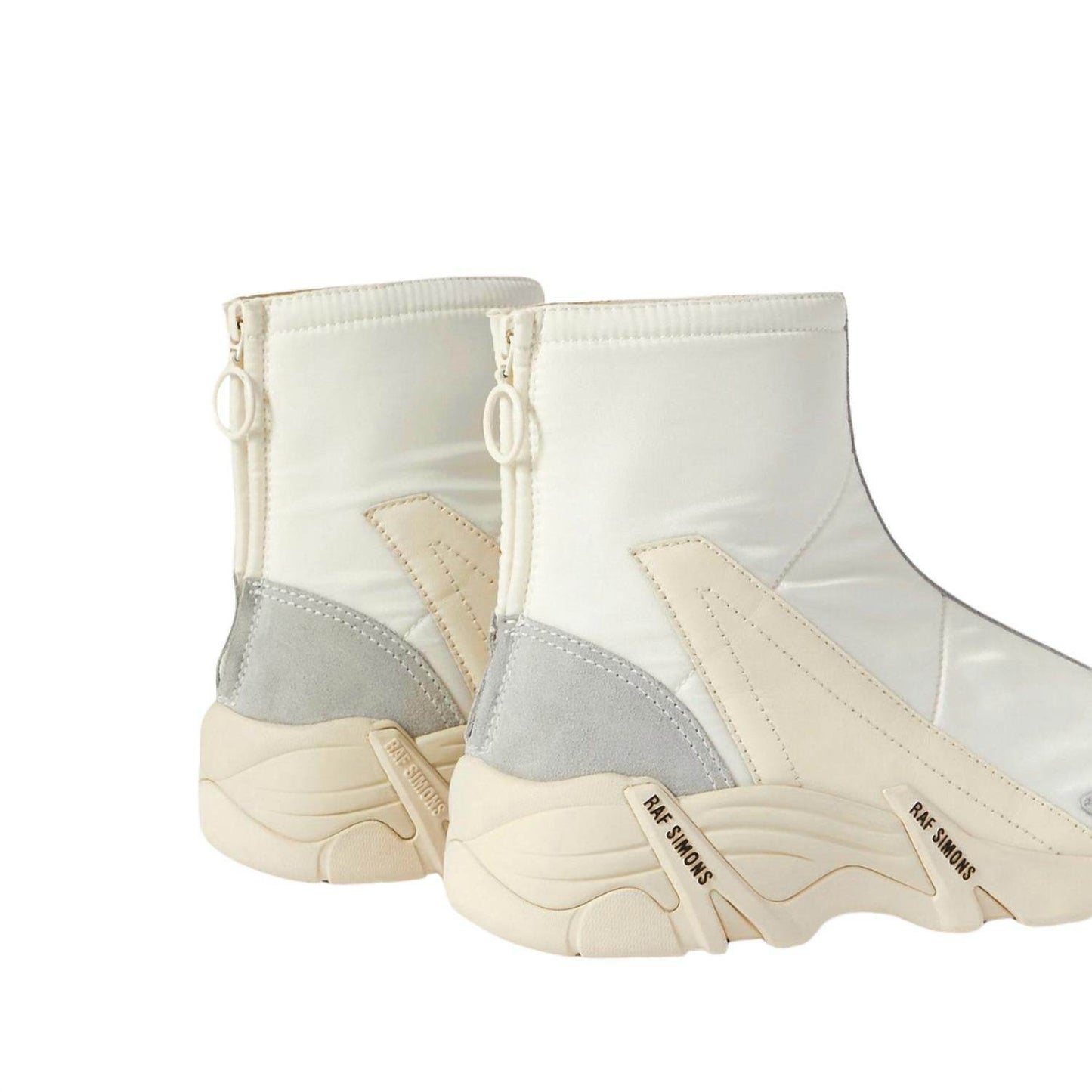 Raf Simons - Men's Cylon 22 Quilted Nylon Leather Boot - Rack Hunt -