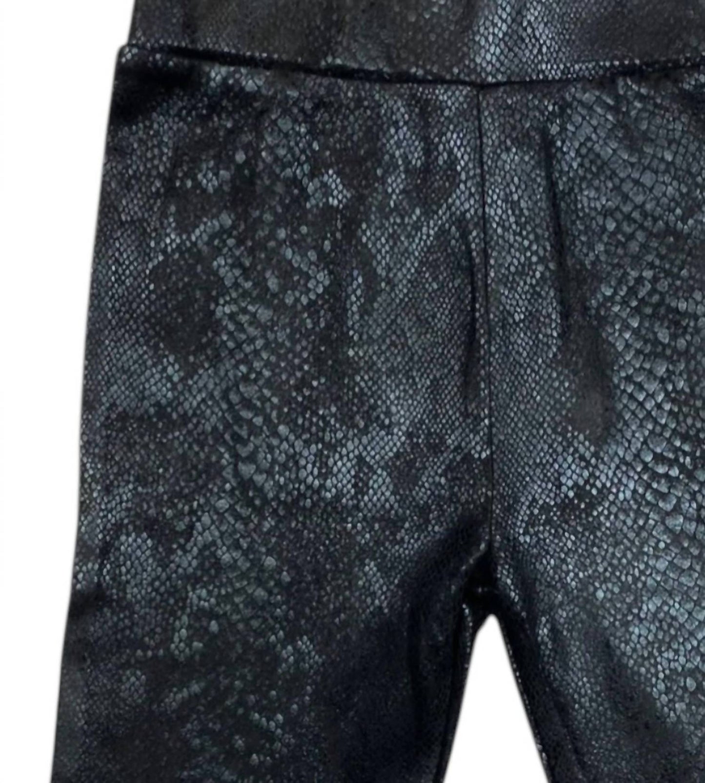 Girls' Snakeskin Leggings