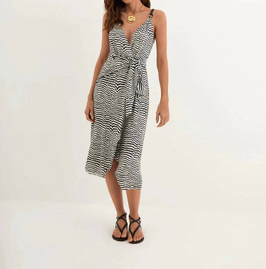 Carly Midi Wrap Dress
