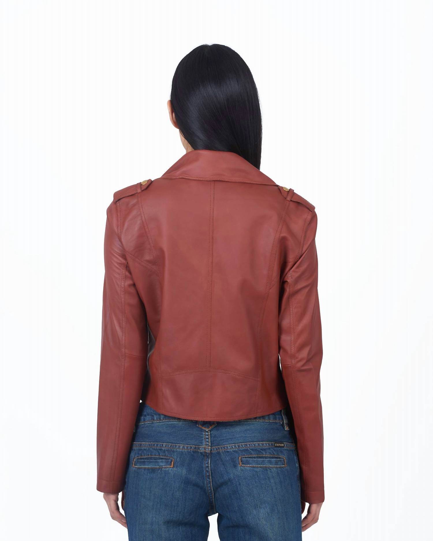 JKT NYC - Millie Matte Leather Jacket - Rack Hunt