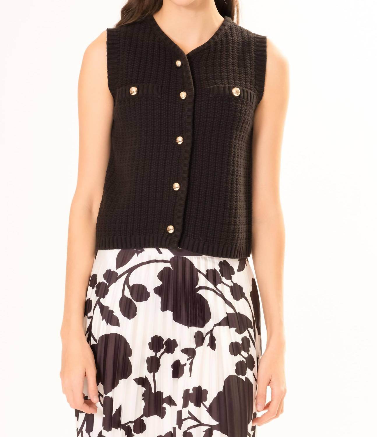Area Stars - Pru Sleeveless Knit Top - Rack Hunt
