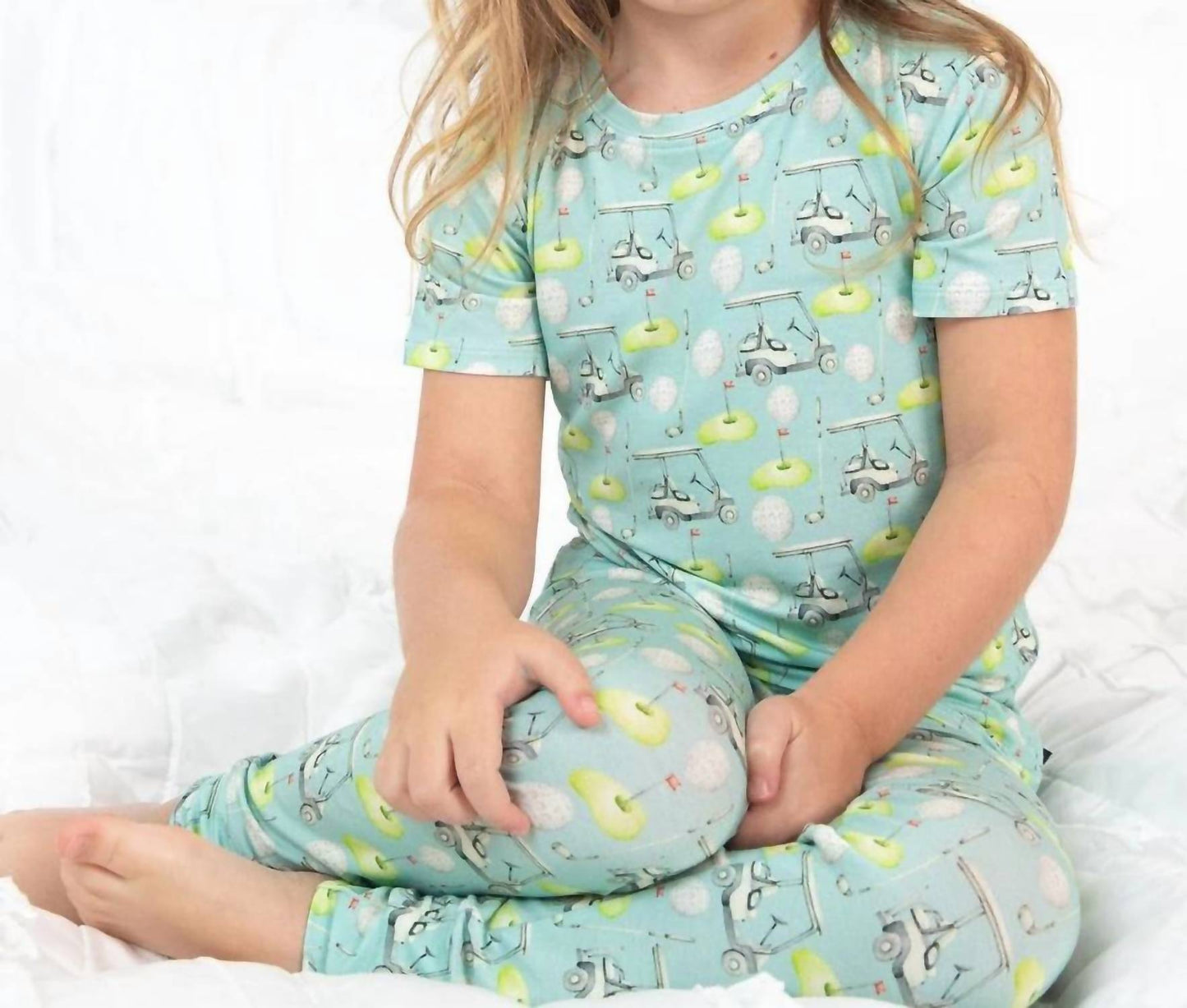 Kids' Noah Golf Short Sleeve Lounge Set