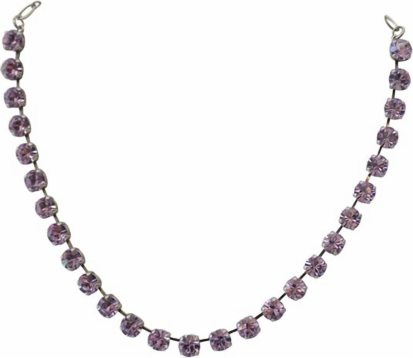 Women's Tennis Style Crystal Necklace