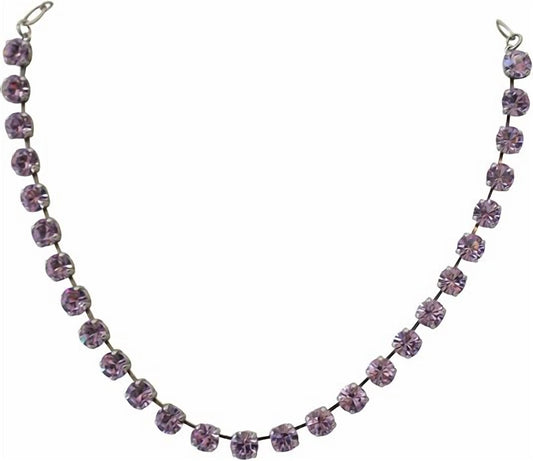 Women's Tennis Style Crystal Necklace