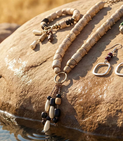 Women's Island Gemstone Necklace