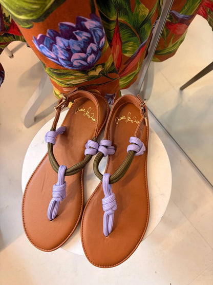 Women's Leather Rope Comfort Sandals