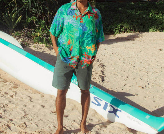 Jams World - Men's Retro Button Down Shirt - Rack Hunt -