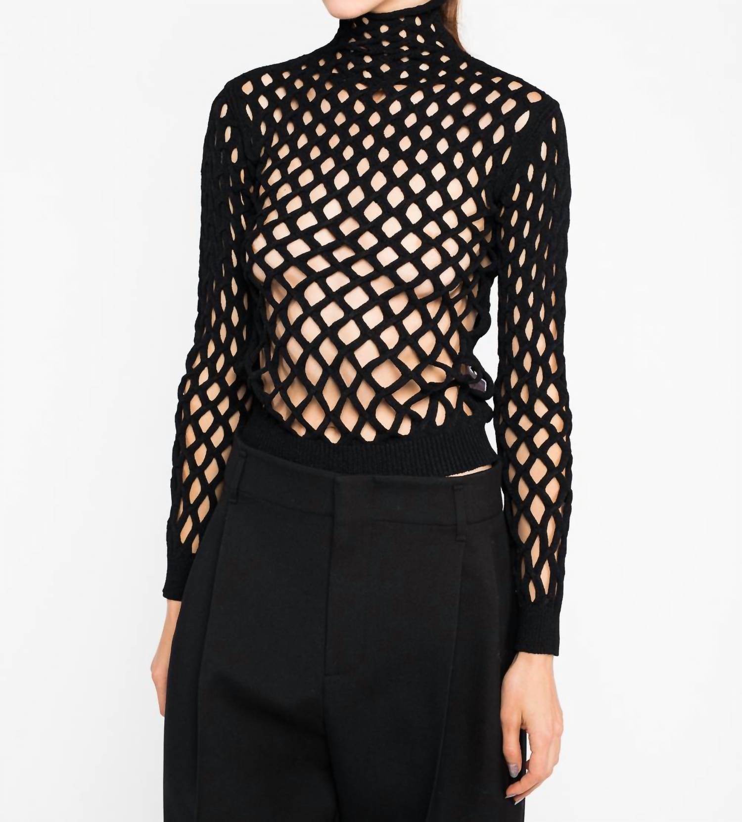 Valentino - Cut-out Knitted Top - Rack Hunt