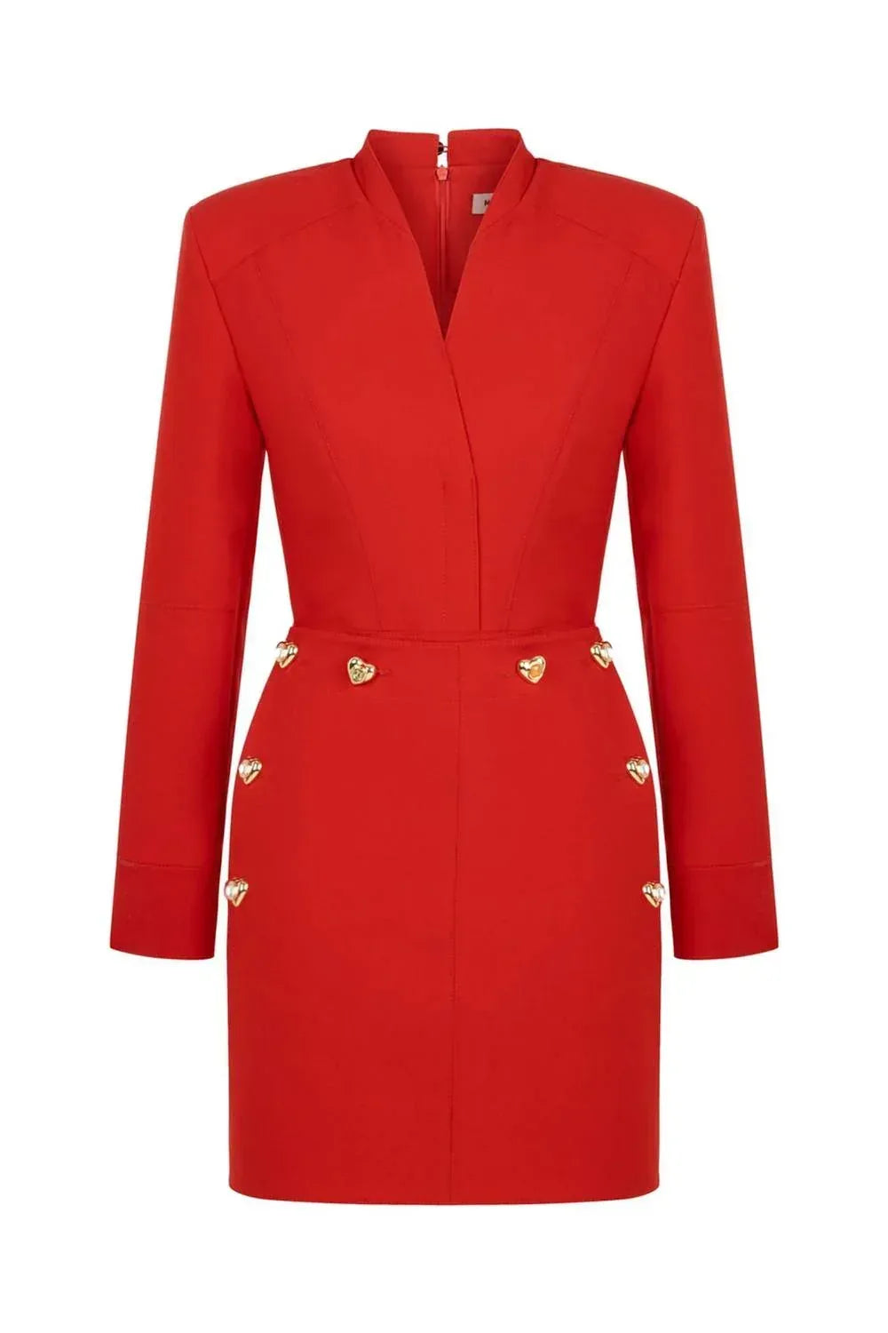 Nocturne - Shoulder Pad Mini Dress - Rack Hunt