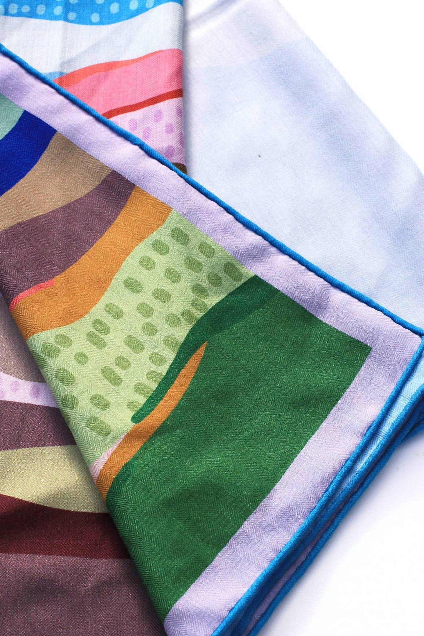 Women's Double Sided Wool Silk Scarf