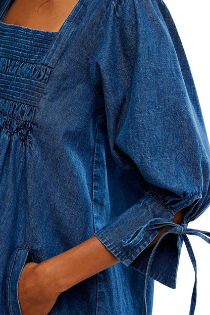 Sonora Denim Mini Dress