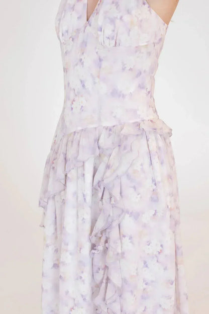 KESTAN - Lola Halter Maxi Dress - Rack Hunt