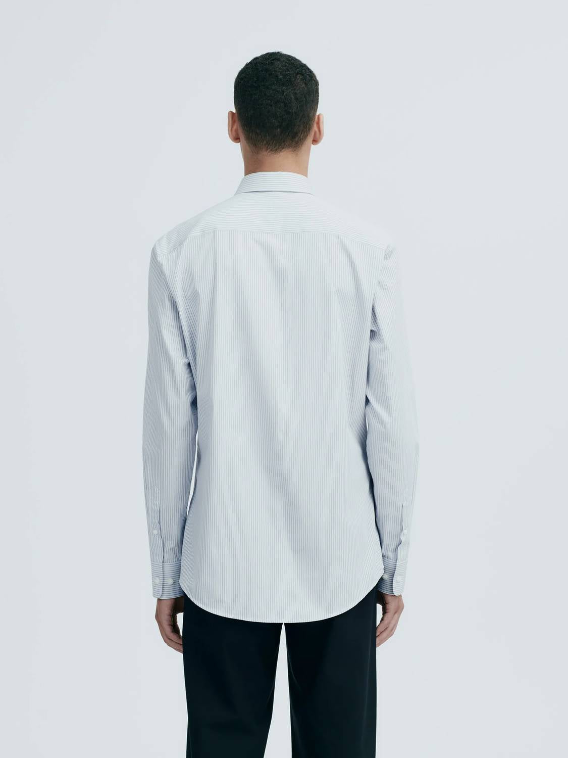 Adley Pinstriped Dress Shirt