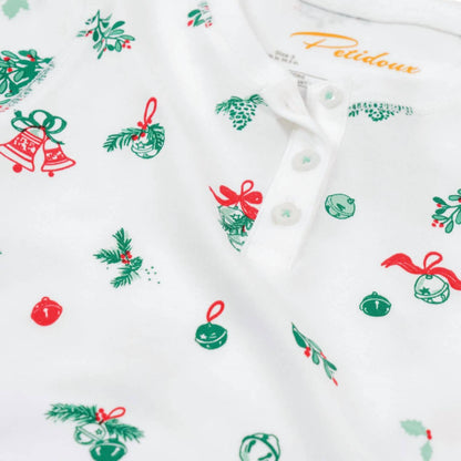 Kid's Jingle Bells Christmas Holiday Pajamas