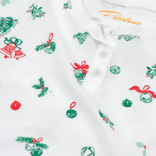 Kid's Jingle Bells Christmas Holiday Pajamas