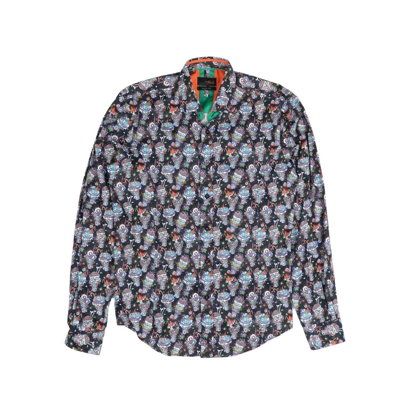 Neon Fiesta Button Down Shirt