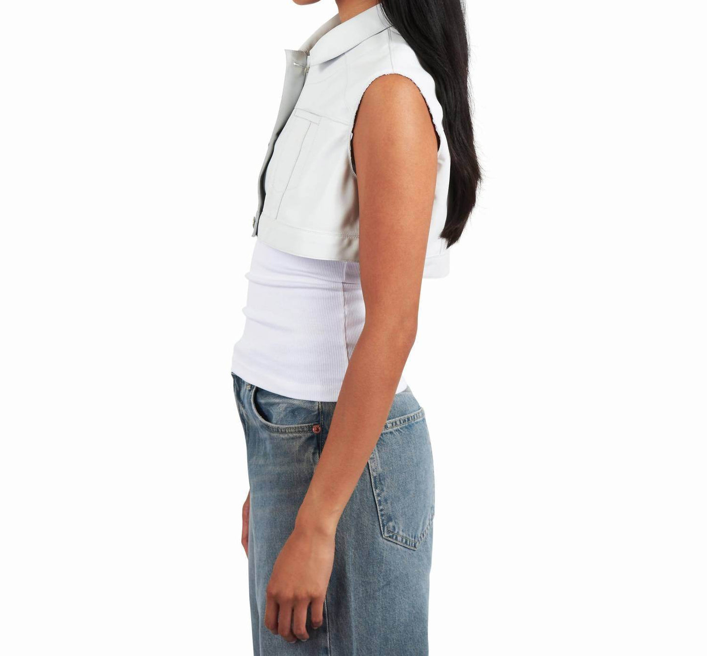 JKT NYC - Juliet Burnished Leather Jacket - Rack Hunt