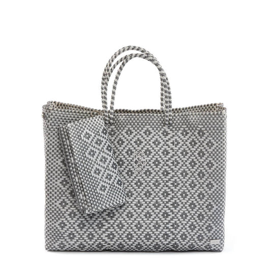 Women's Travel Handmade Tote Bag With Clutch