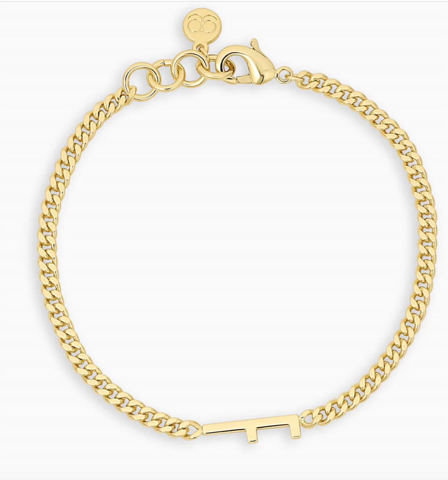 Wilder ALPHABET bracelet - F