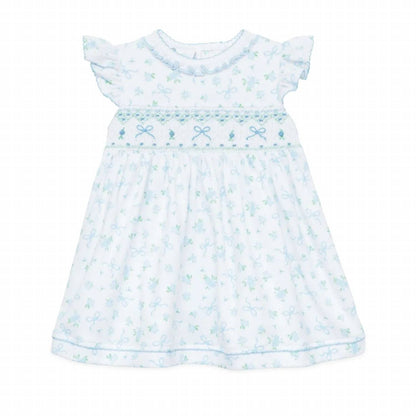 Girls Eloise's Classics Smocked Flutters Dress