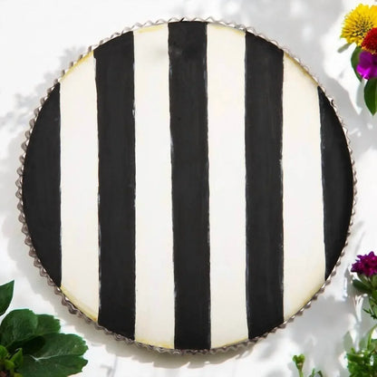 Round Top - Black & White Charm Display - Rack Hunt