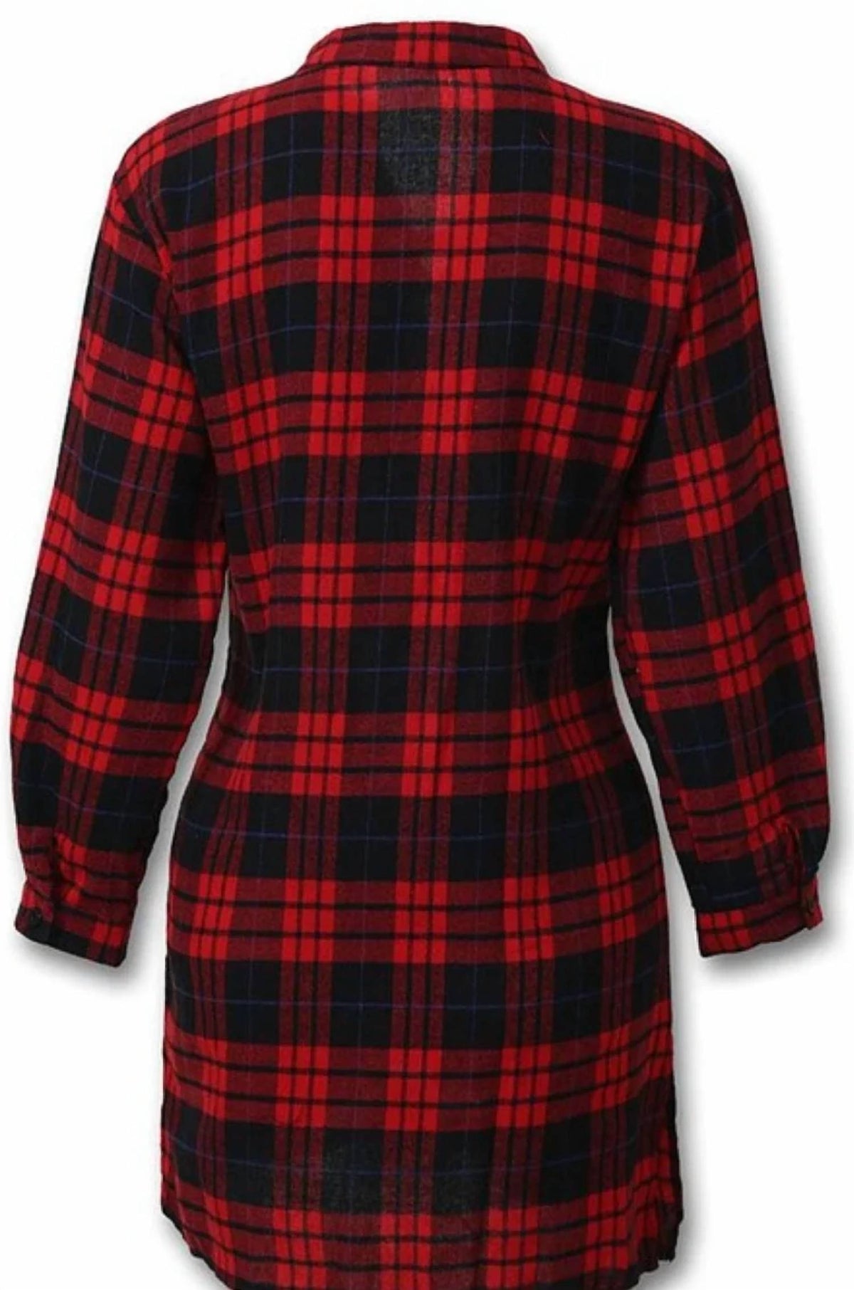 Draya Lace Up Bandage Shirt Dress