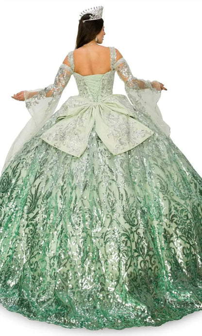 Cinderella Couture - Beaded Sweetheart Neck Ball Gown - Rack Hunt