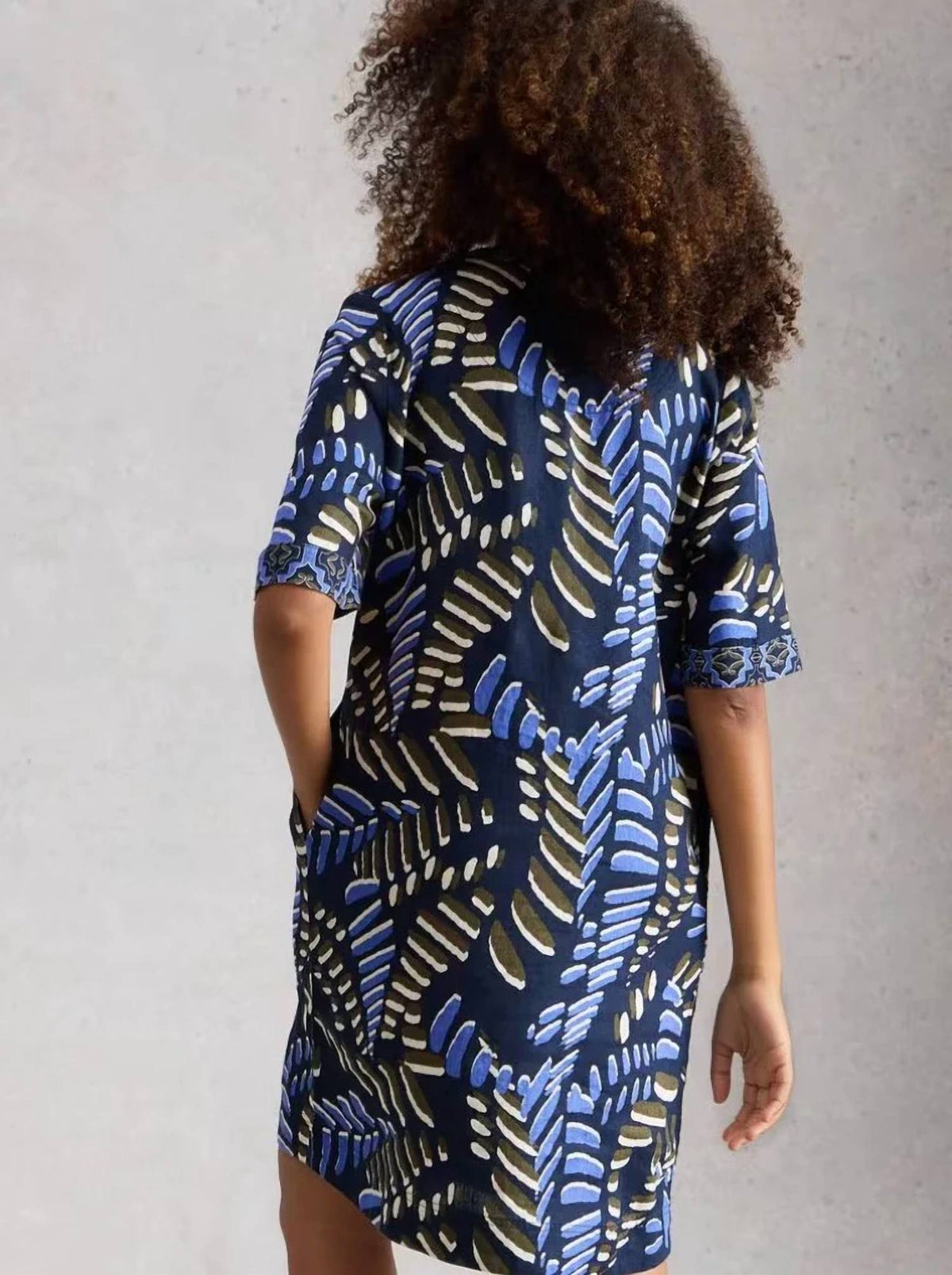 Ash Linen Mini Dress