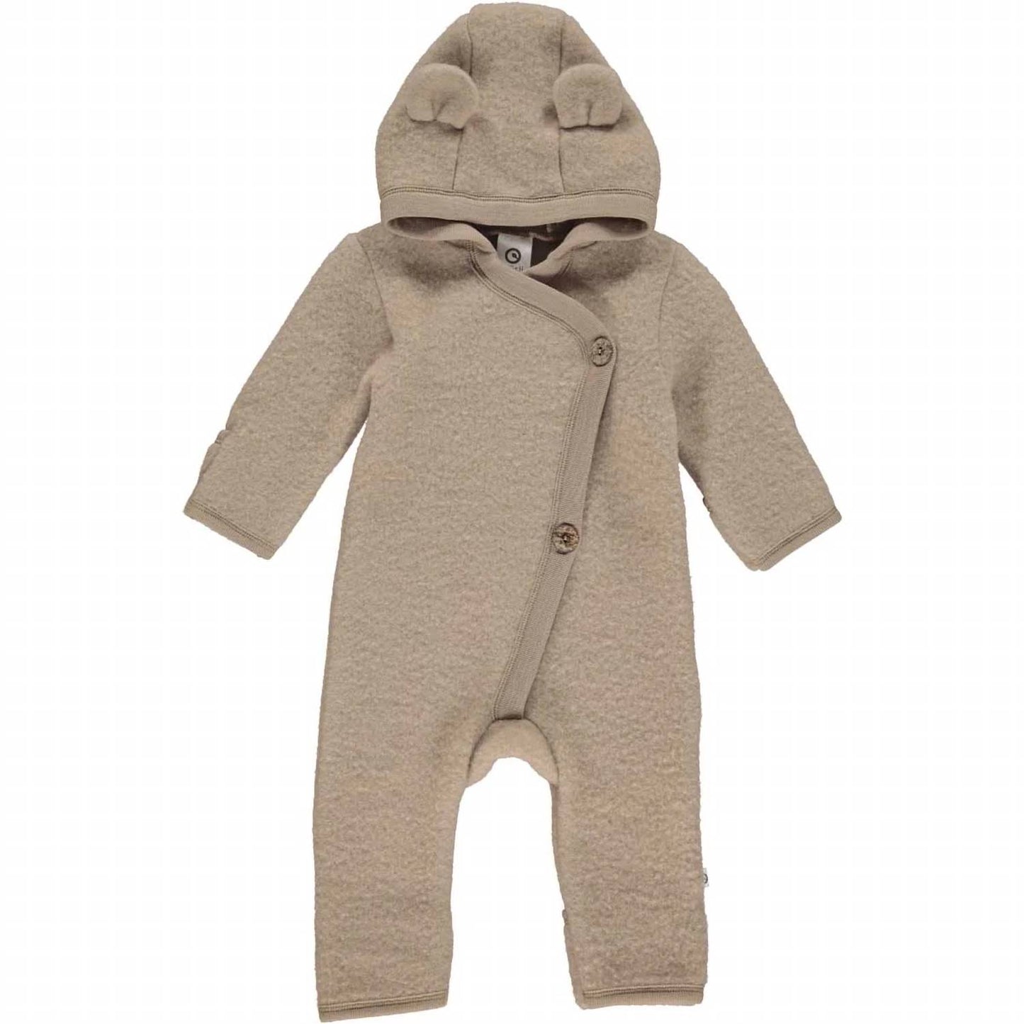 Kid's Organic Wool Teddy Bear Romper