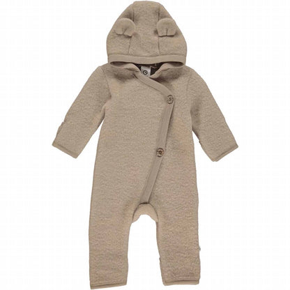 Kid's Organic Wool Teddy Bear Romper